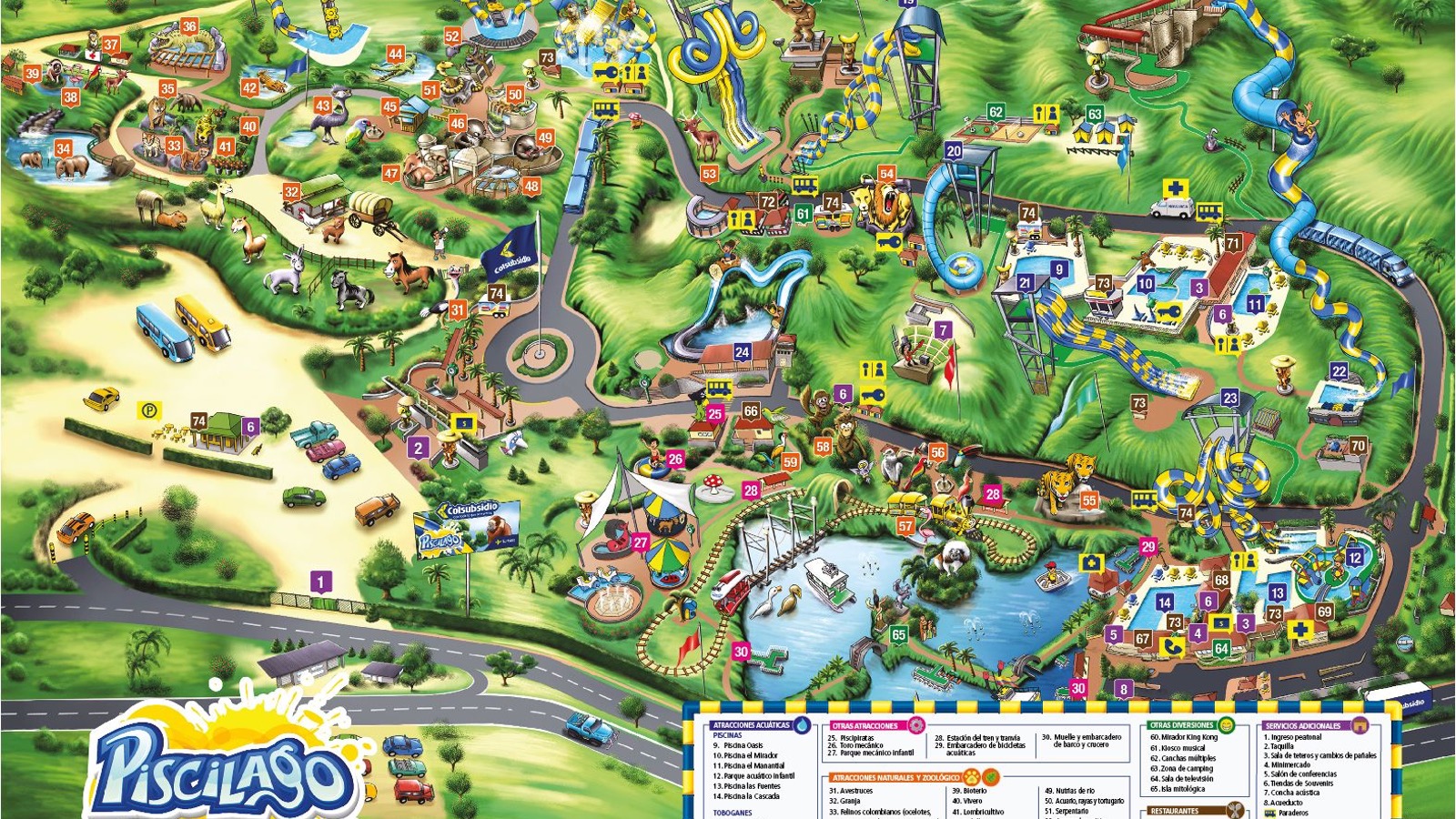 Grupo infinty, turismo, pasadias, transporte en ibagué, colombia